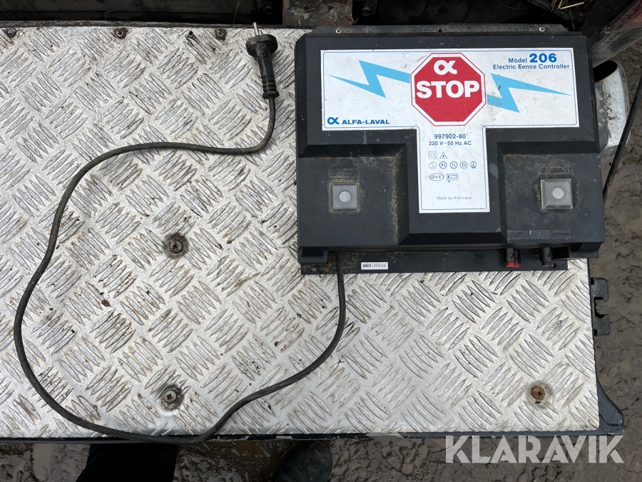 Elaggregat för stängsel Alfa-Laval 206