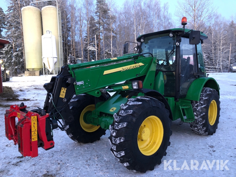 Midjestyrd teleskoplastare John Deere 3800
