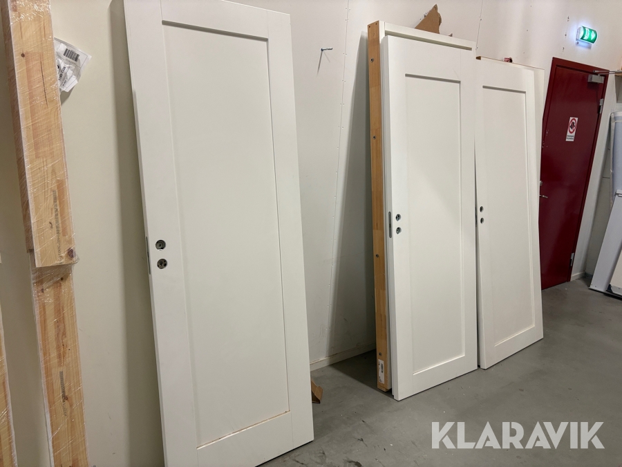 Innedörr 3 st Ekstrands