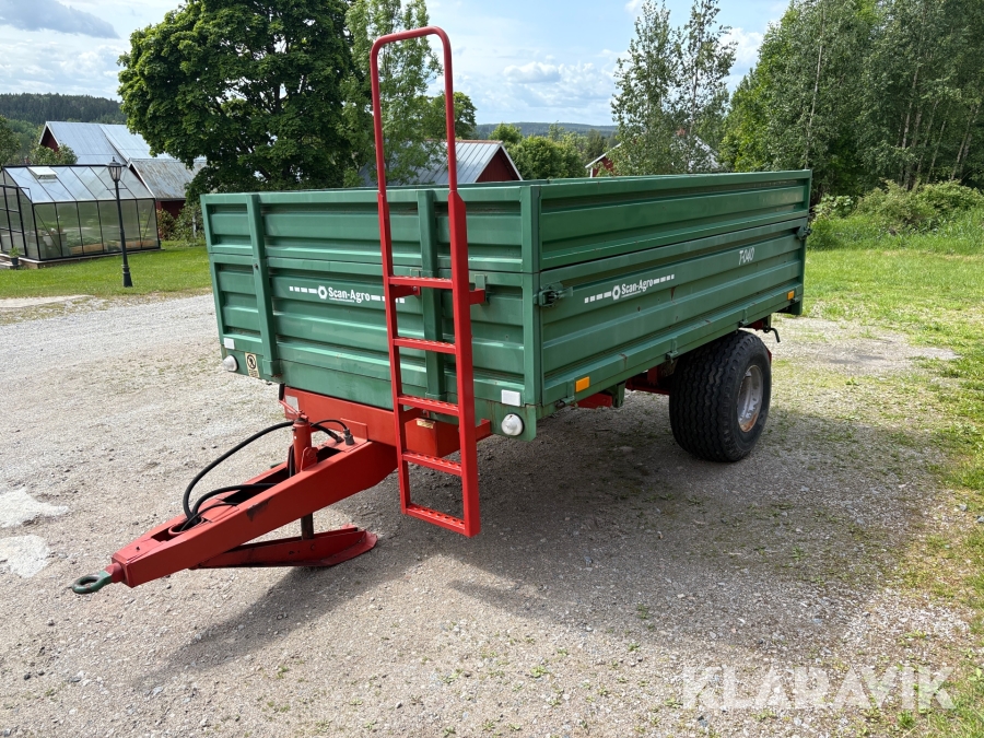 Spannmålsvagn Scan Agro Trevägstipp