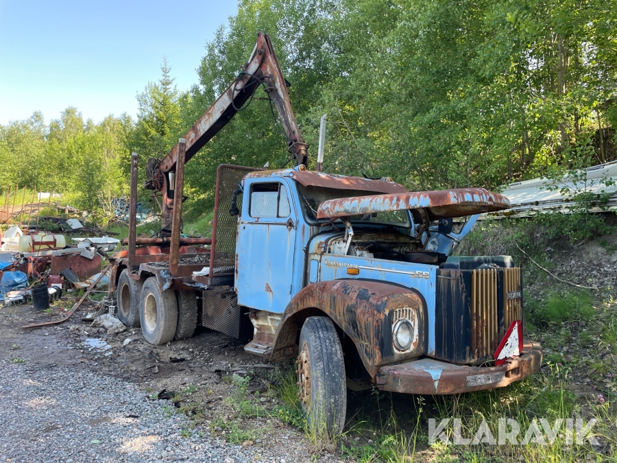 Veteranlastbil Scania Vabis 55 Eda Klaravik Auktioner