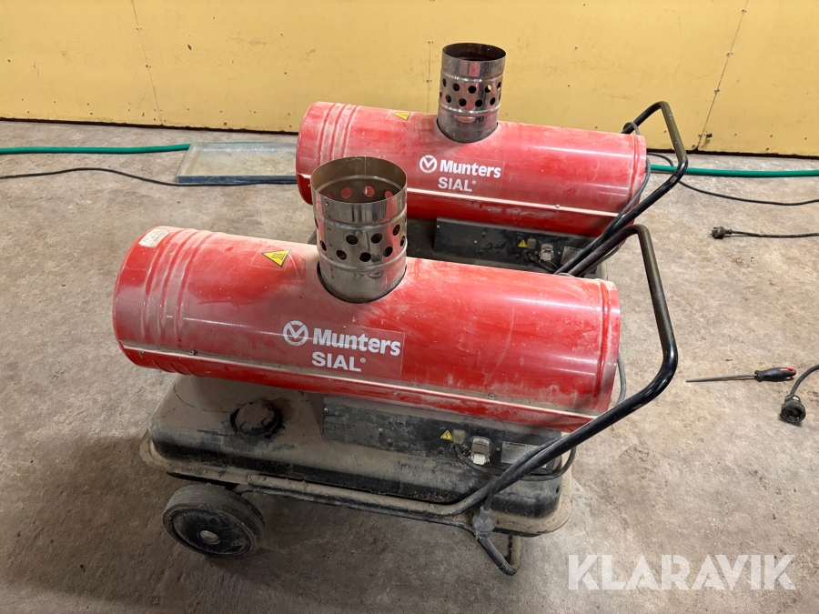 Dieselvärmare Munters Sial GRY-1 25 WE 2st