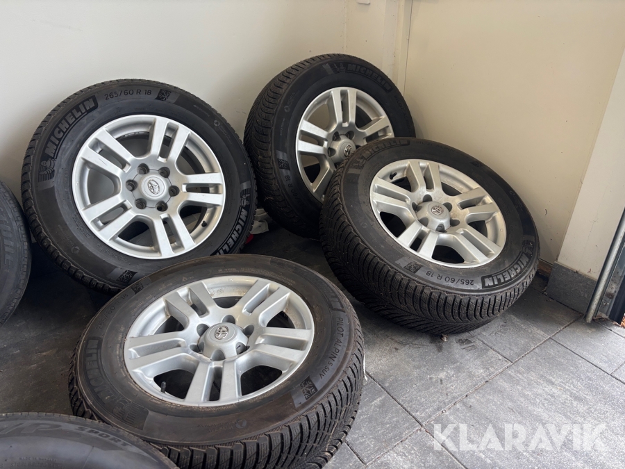 Åretrunt däck 265/60R18 Michelin Pilot Alpin 5 SUV 4 st
