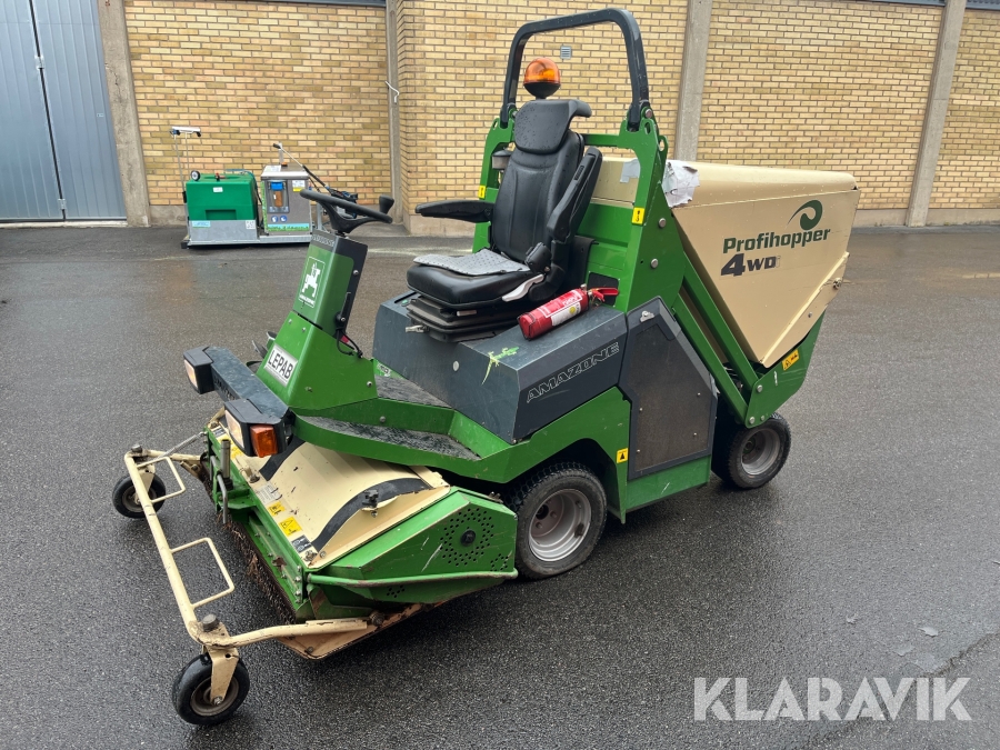 Slagklippare med uppsamlare Amazone Profihopper 4wd