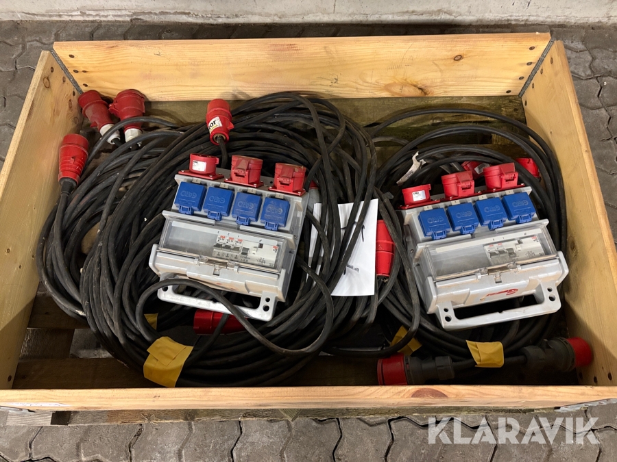 Elkablar och undercentraler