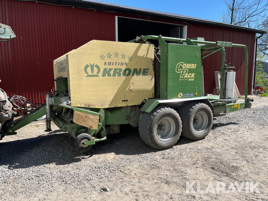 Rundbalspress Krone Combi Pack Multi-Cut 1500 V