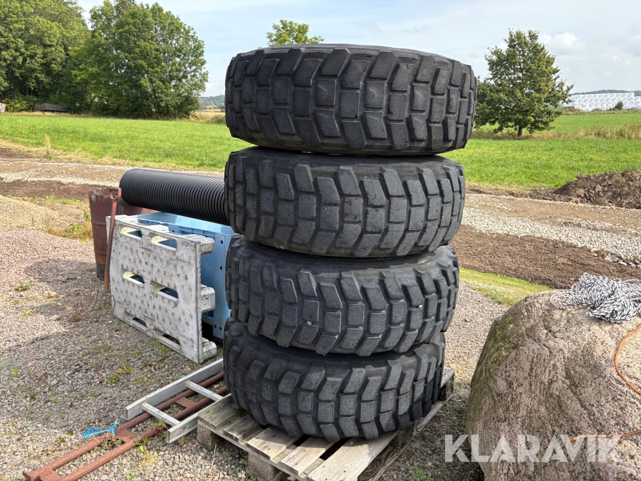 Däck på fälg Michelin Pilote XL 14.75/80R20 4st