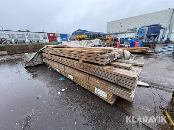 Parti med tryckt virke Varberg Timber