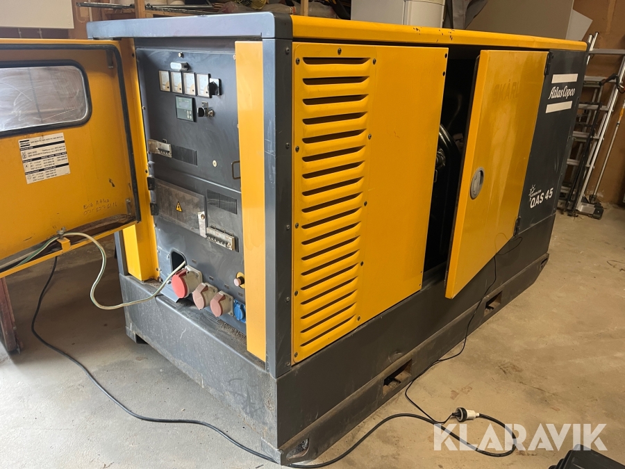 Elverk Atlas Copco Qas 45