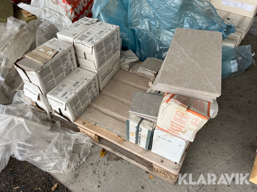 Stuvpall kakel och klinkers