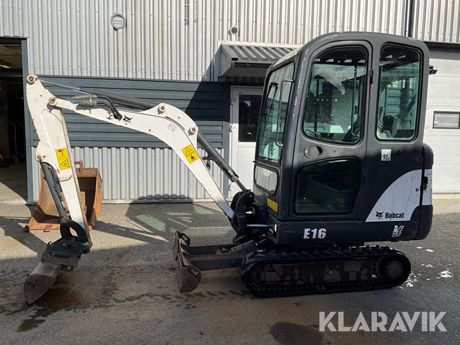 Grävmaskin Bobcat E16 A EM