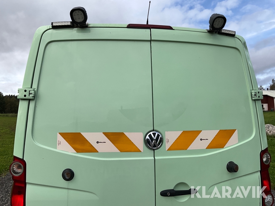 Lastbil Volkswagen Crafter 50 MR med vattentank och spolutrustning