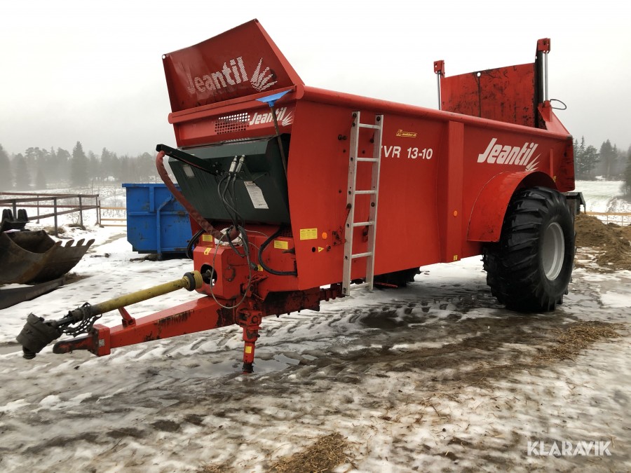 Gödselspridare Jeantil EVR 13-10