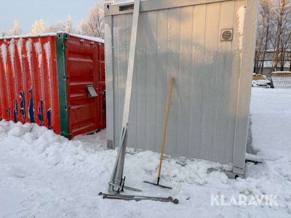 Gipsvinkel, ståltving, rätskiva, bocknyckel & järnkratta