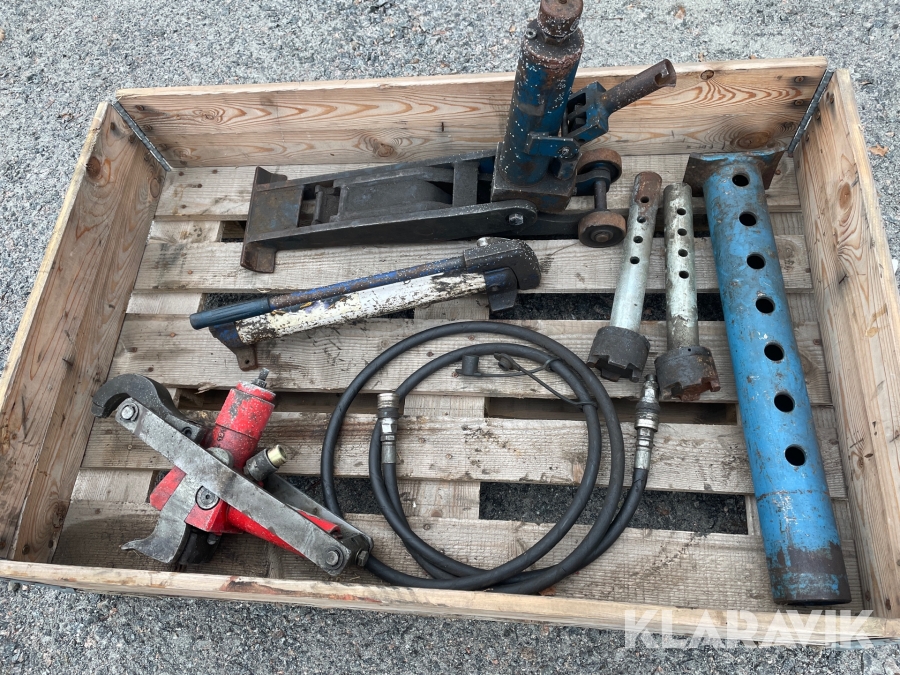 Däckklämma & hydrauldetaljer Portopower