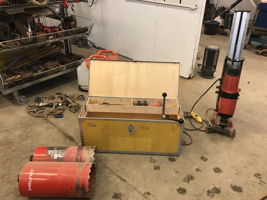 Kärnborr med 2st borrar