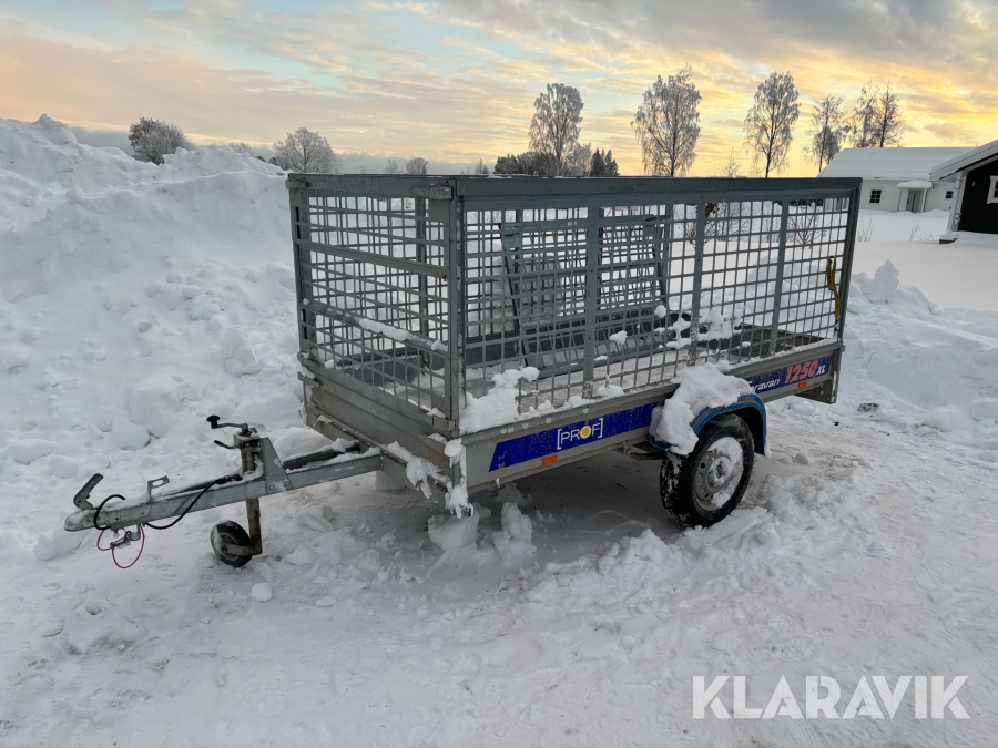 Personbilssläp Prof Caravan 1250 XL
