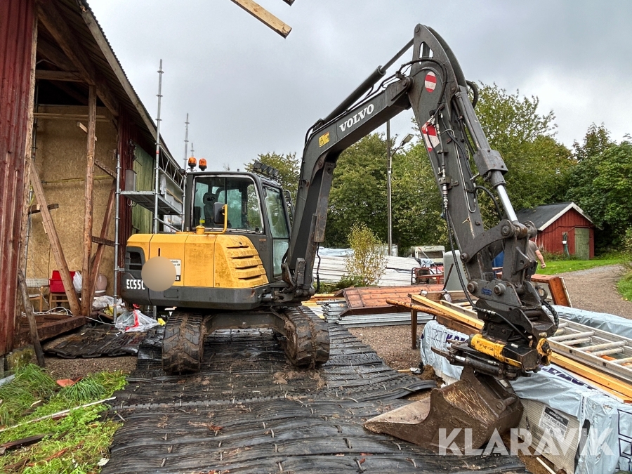Grävmaskin Volvo EC55C