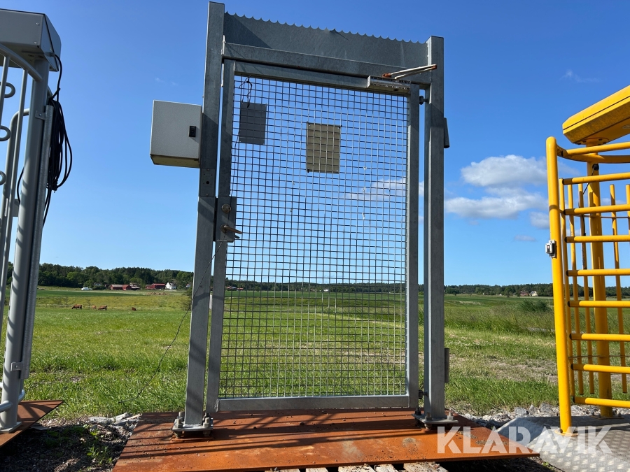 Mobil gånggrind Entral galvad