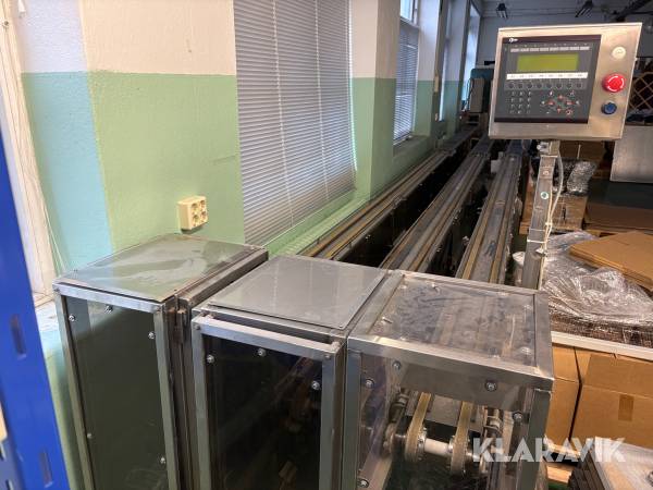 3st Transportband Case-Link med styrskåp