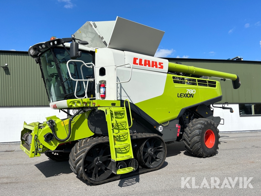 Skördetröska Claas Lexion 780 TT med Vario 1230 skärbord