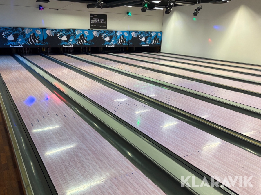 Bowlingbanor Brunswick 8st med tillbehör