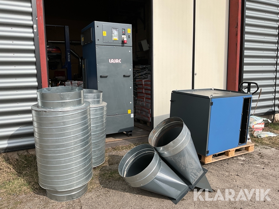Stoftavskiljare LAJAC FL-104/VE-7500