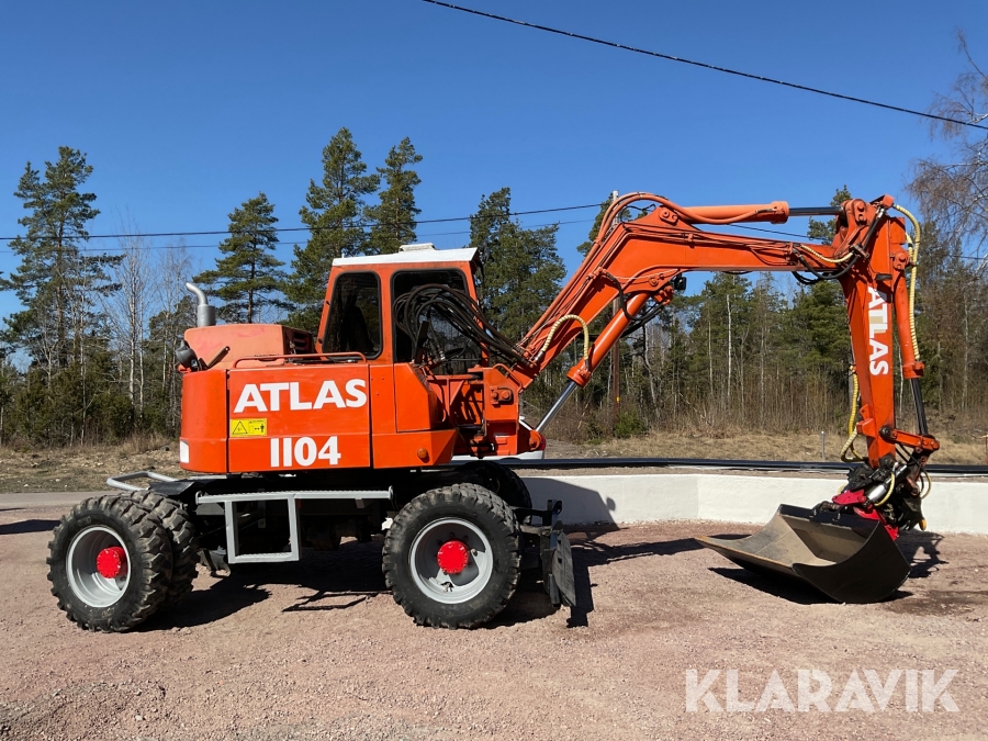 Grävmaskin Atlas 1104