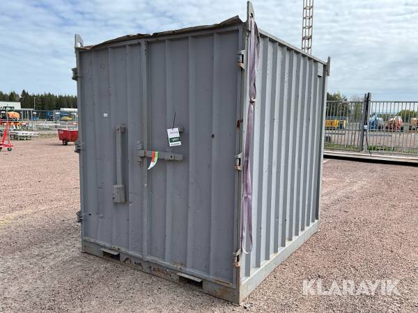 Container isolerad