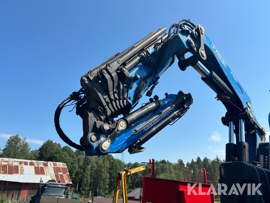 Kran med Jibb Fassi L616/F950AXP.27 35 m räckvidd