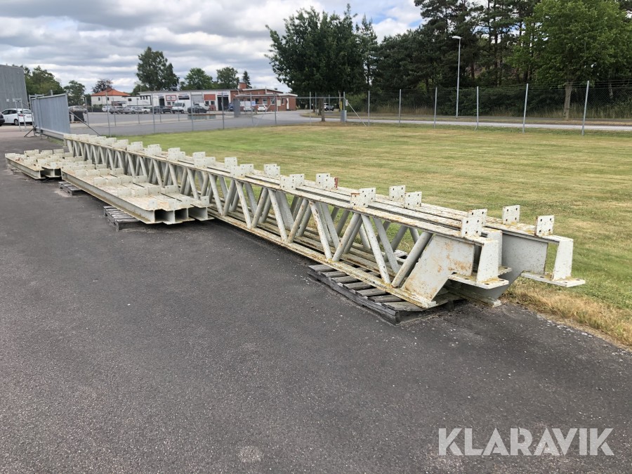 Takstolar 4 st 15 m fackverk