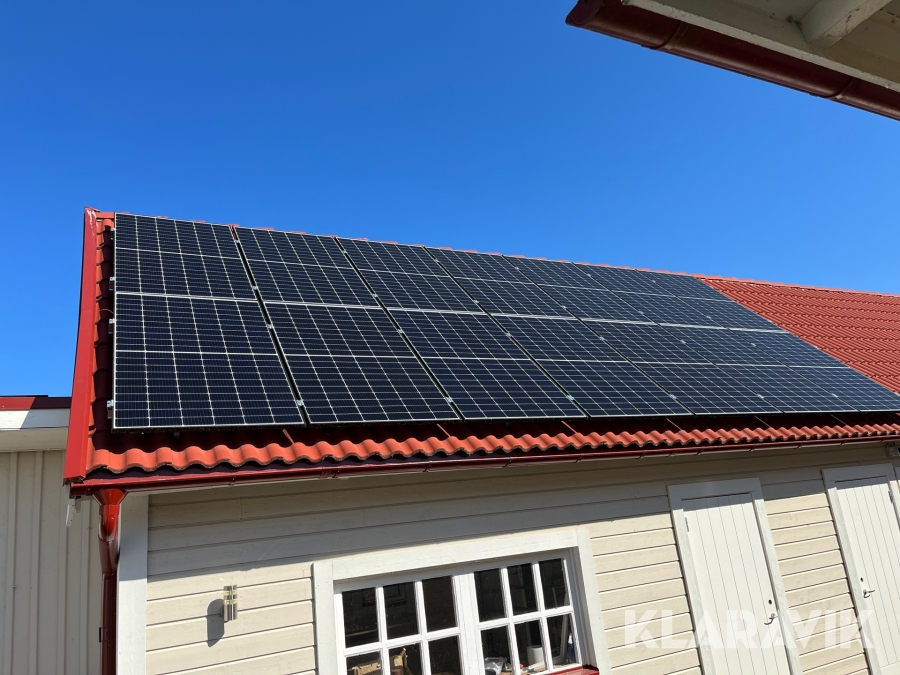 Solcellspaket 20 kW Solar Cortex Full black 415 W