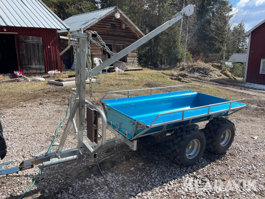 ATV Vagn Timmerflak Black Wolf