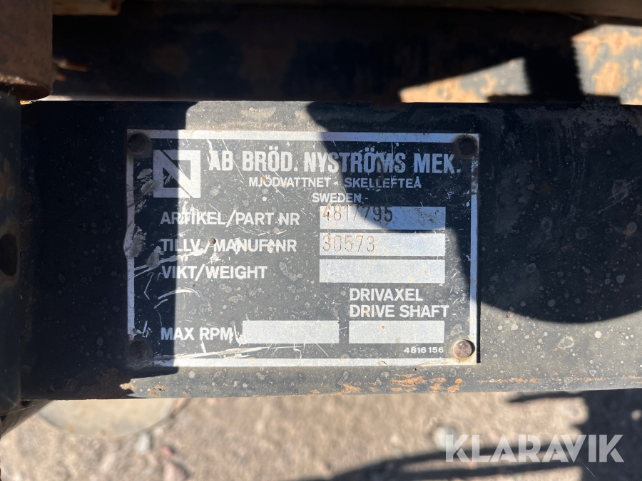 Redskapsbärare Howard Turf Blazer 727 Diesel 4x4