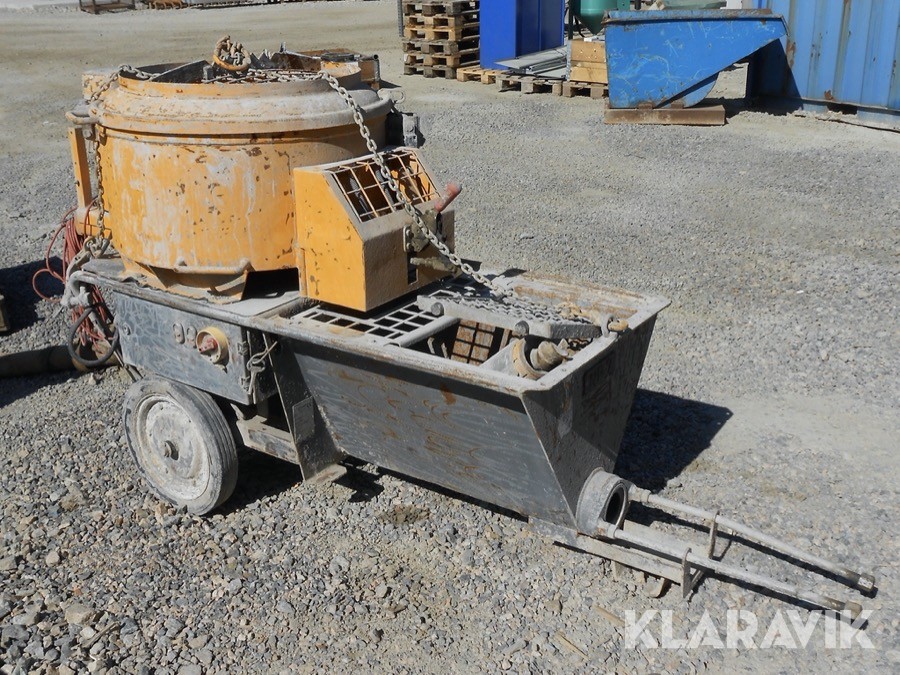 Mur/Putsmaskin Putzmeister  S5 EV TM100 