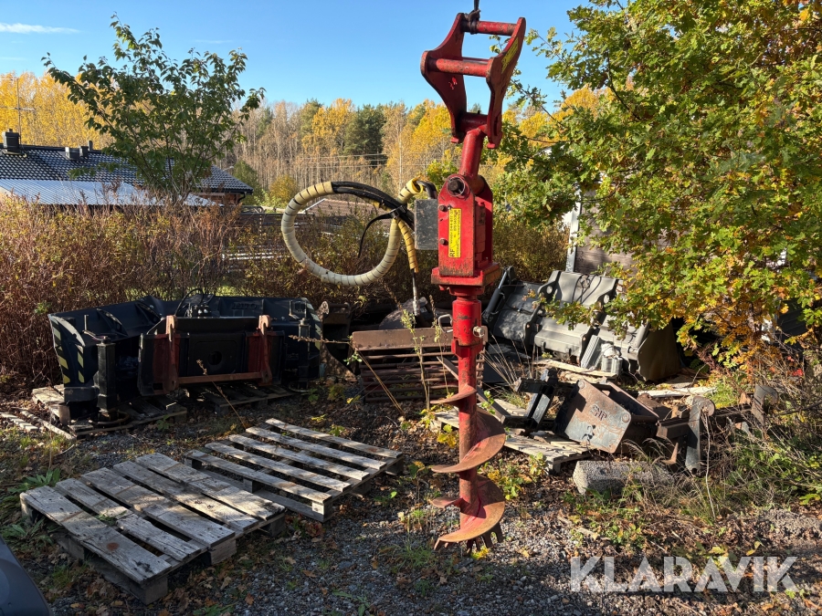 Jordborr RF BAD6 S40 fäste