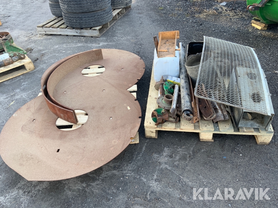 Reservdelar till   Samson 1009.  Samt flex 16 gödseltunna