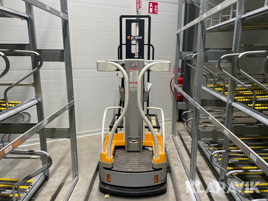 Däckställage med truck