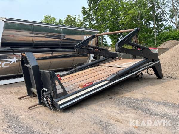 Liftdumperaggregat JOAB 18 på lastväxlarram