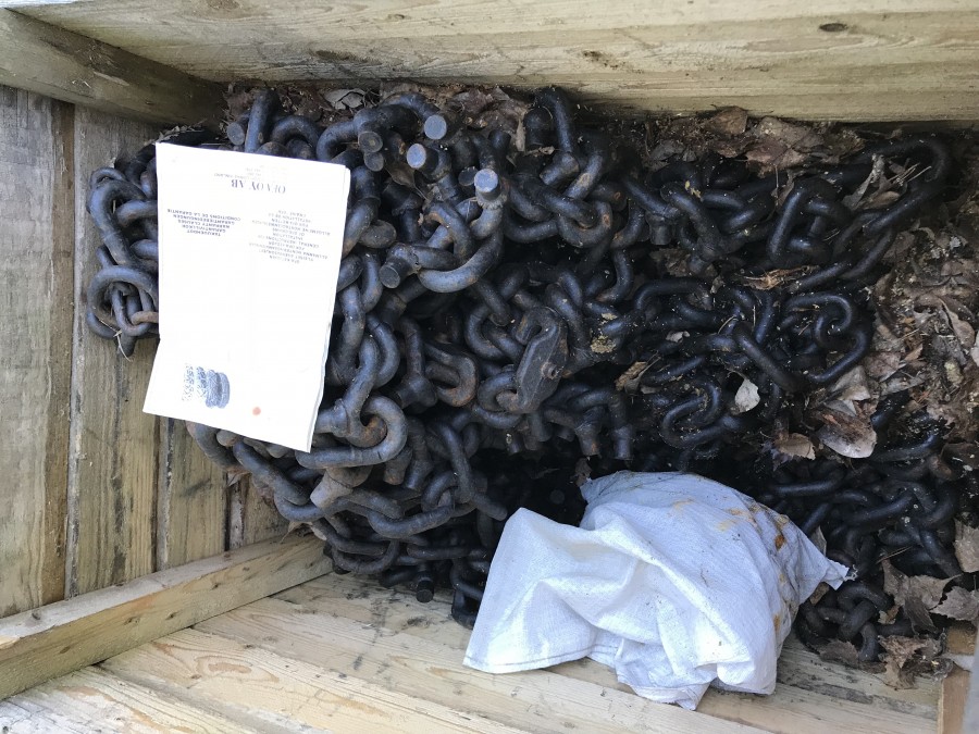 Greppkedjor för skogsmaskin