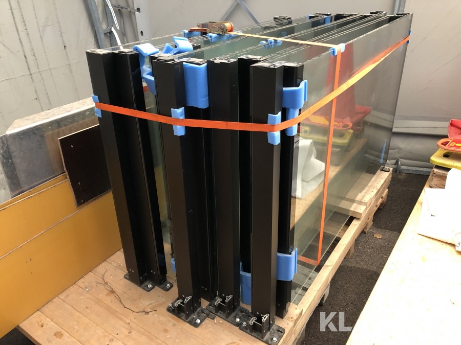 Glasparti för uteservering Ergo Safe Click it up Standard