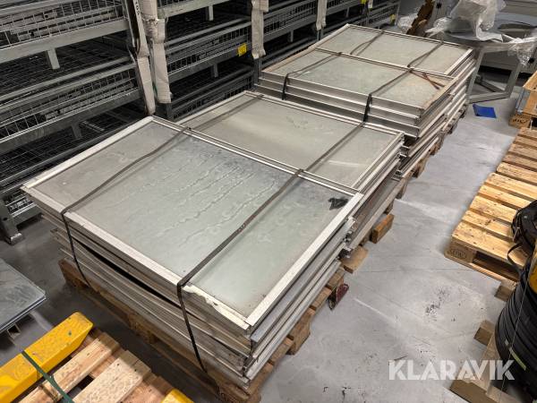 Aluminiumfönster 33st