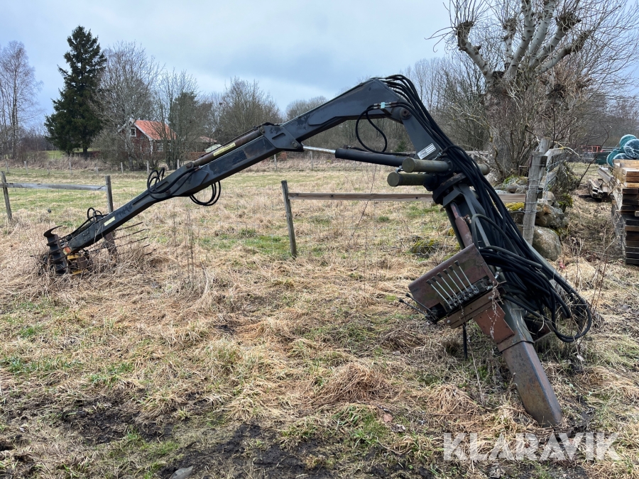 Vikarmskran Kellve 52-43U med Trepunktsfäste