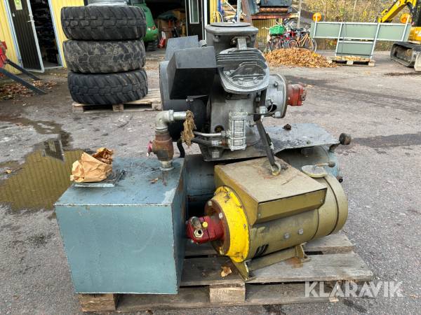 Hydrauldriven kompressor med svets Atlas Copco Airlet LE7