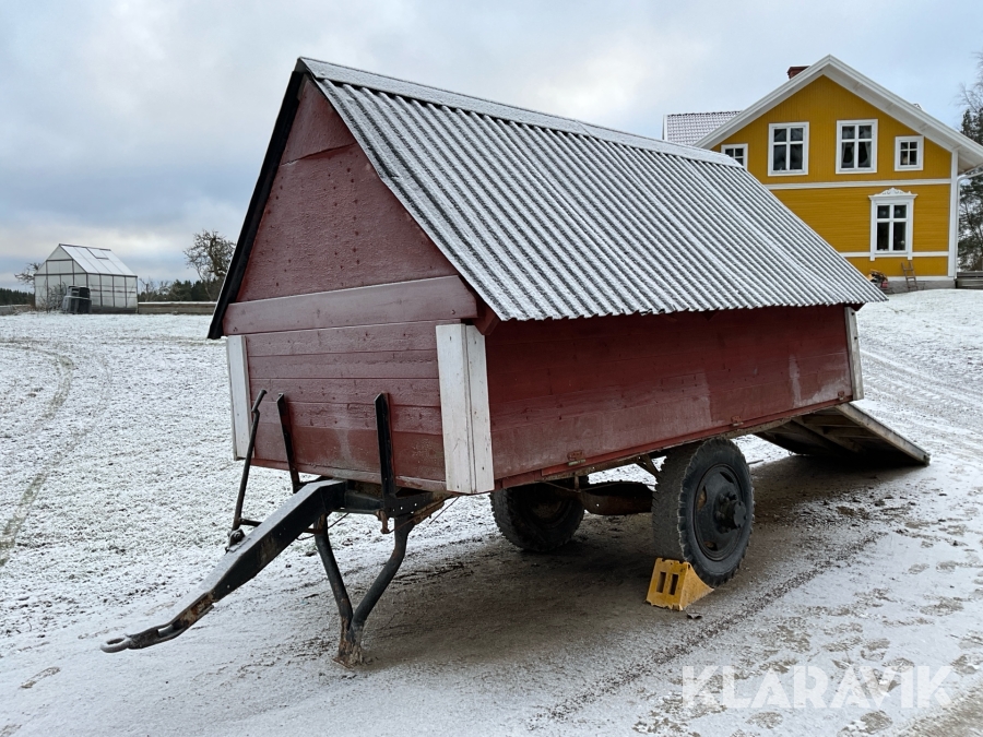 Mobilt vindskydd för får/getter