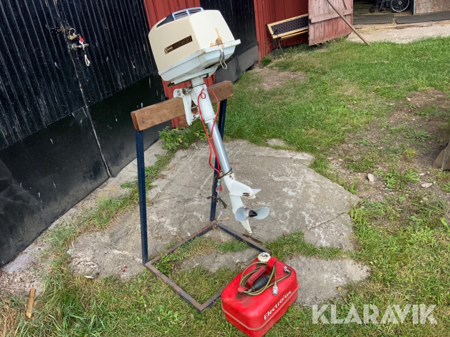 Båtmotor med dunk Electrolux Archimedes