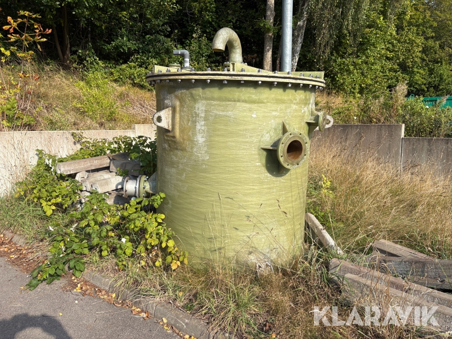 CIP - tank Hebei Knt Frp Co med värmare