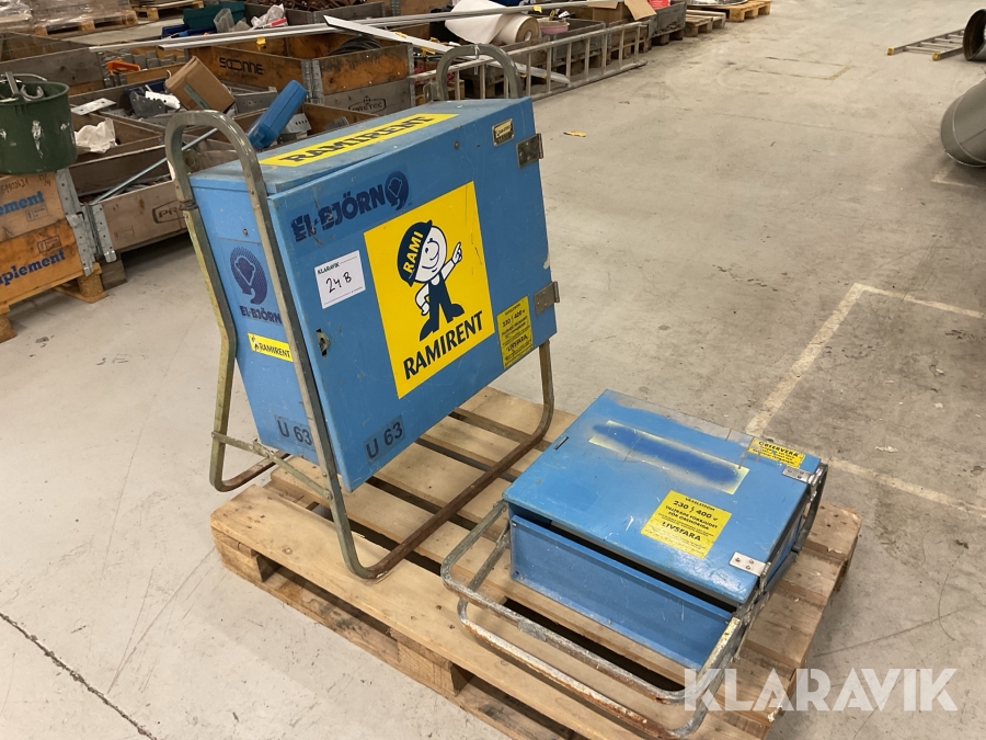 Elcentraler El Björn U 63 2st