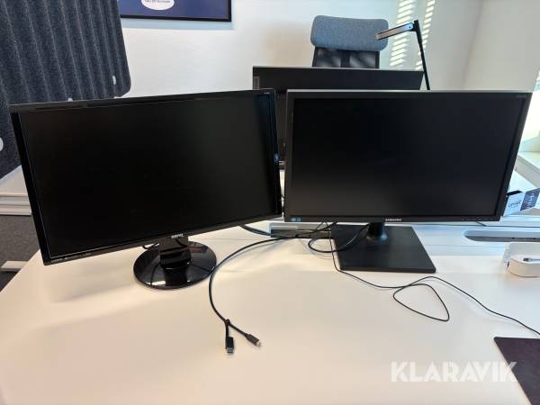 Datorskärm 2st 24 tum