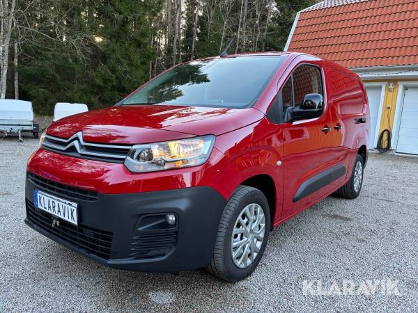 Skåpbil Citroën Berlingo dubbla skjutdörrar